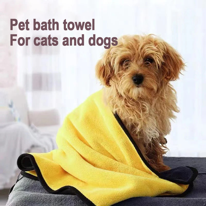 Quick-Dry Pet Bath Towel