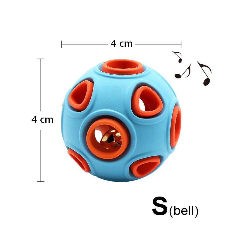Interactive Rubber Chew Ball for Dogs