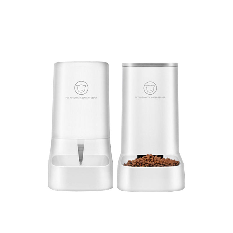 Large-Capacity Automatic Feeder & Water Dispenser Set