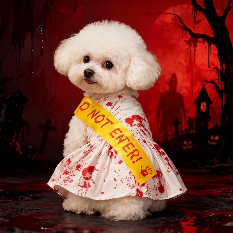 Halloween Bloody Seal Costume for Dogs