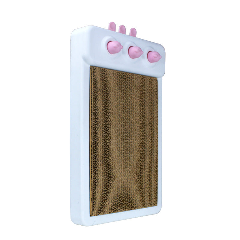 Corrugated Cat Scratching Board with Catnip