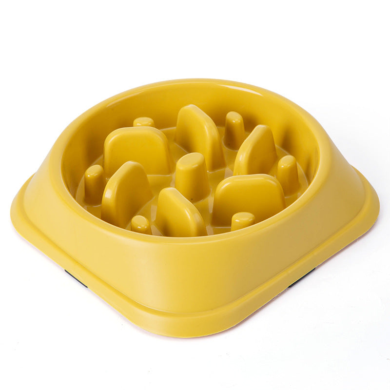 Anti-Overturn Slow Feed Dog Bowl