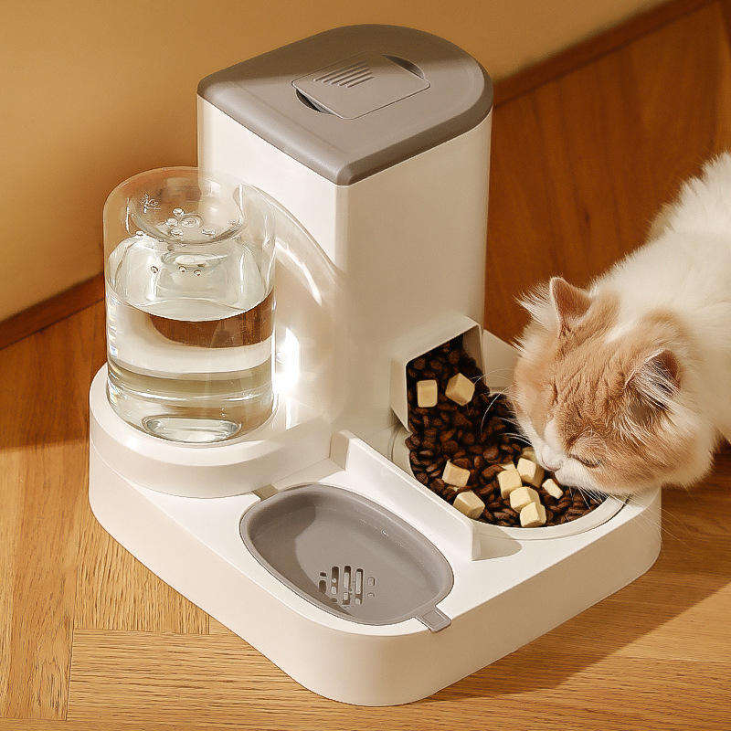 Stainless Steel Automatic Pet Feeder Bowl