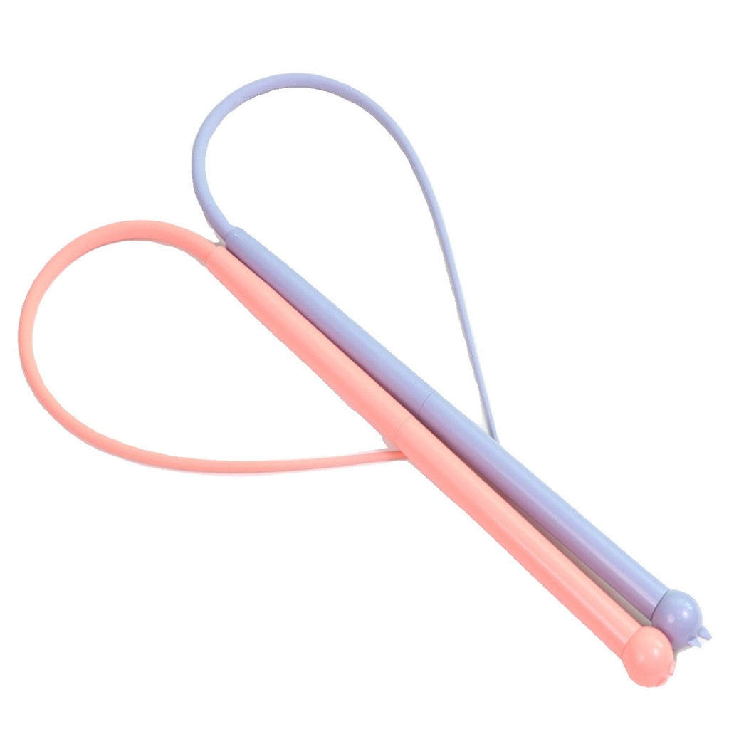 Silicone Mouse Tail Cat Teaser Wand with Refill