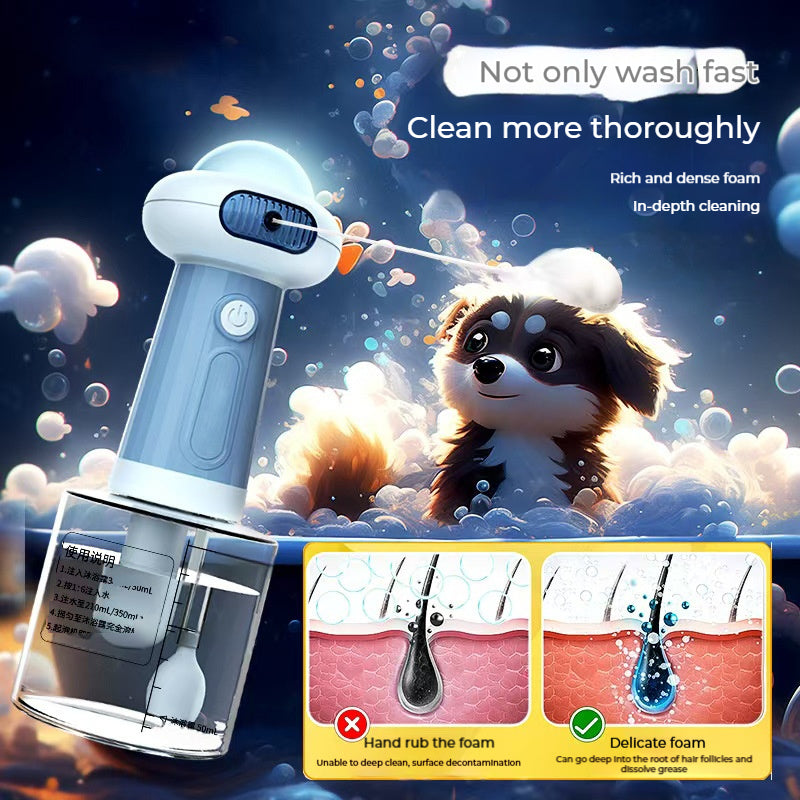 Automatic Pet Bath Foaming Machine