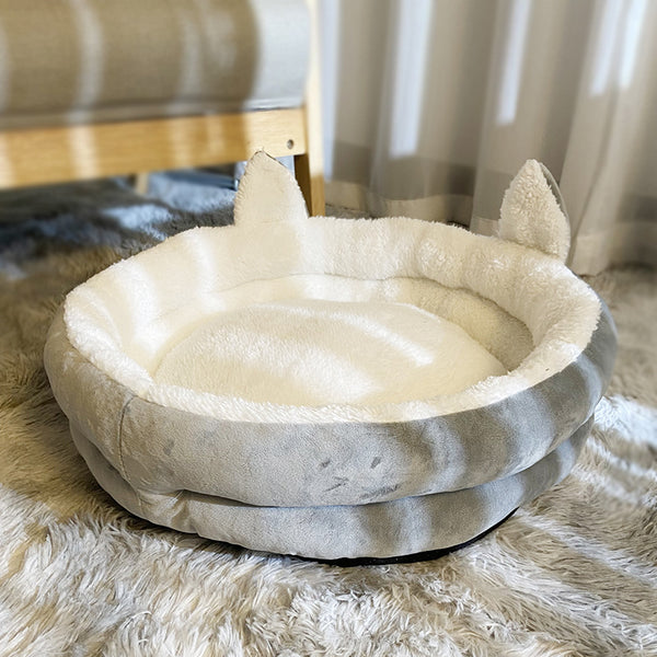 Washable Pet Kennel Bed for Cats & Dogs