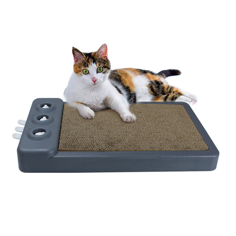 Corrugated Cat Scratching Board with Catnip