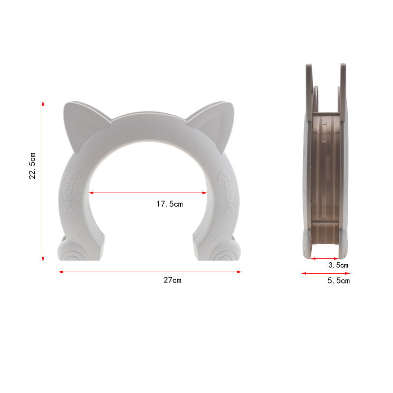 Lockable Pet Door Flap for Cats and Small Dogs
