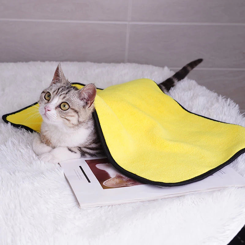 Quick-Dry Pet Bath Towel
