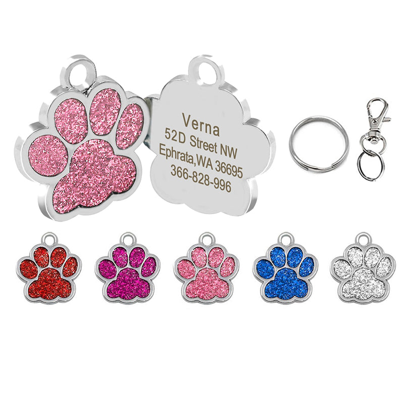 Personalized Engraved Pet ID Tag