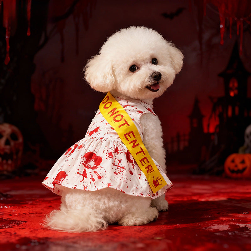 Halloween Bloody Seal Costume for Dogs