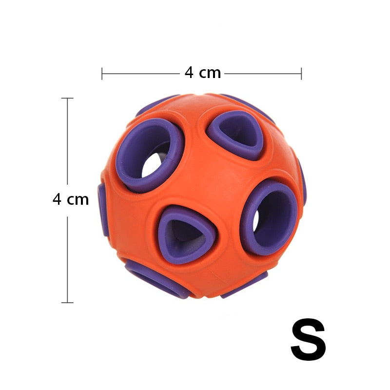 Interactive Rubber Chew Ball for Dogs