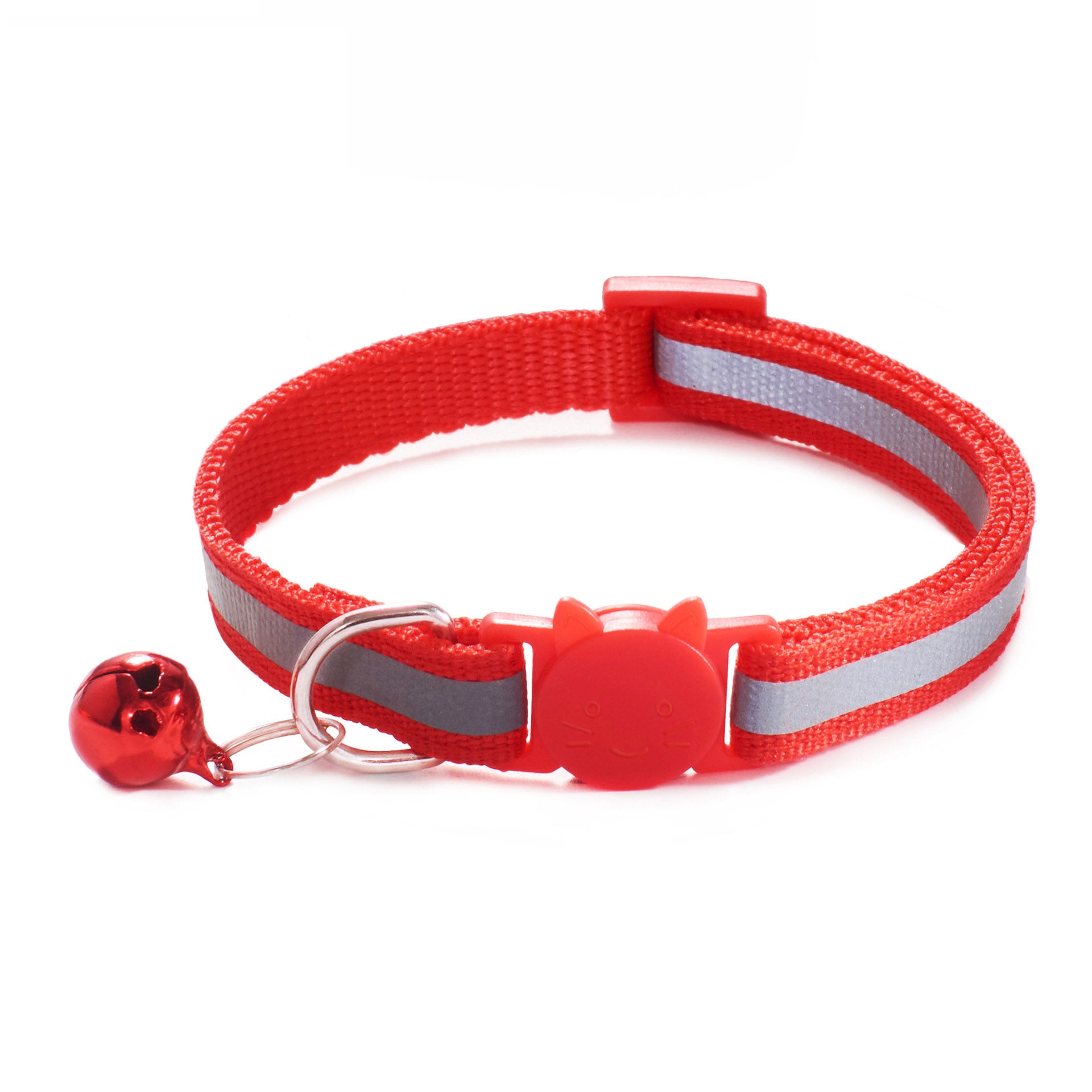Reflective Breakaway Cat Collar with Bell