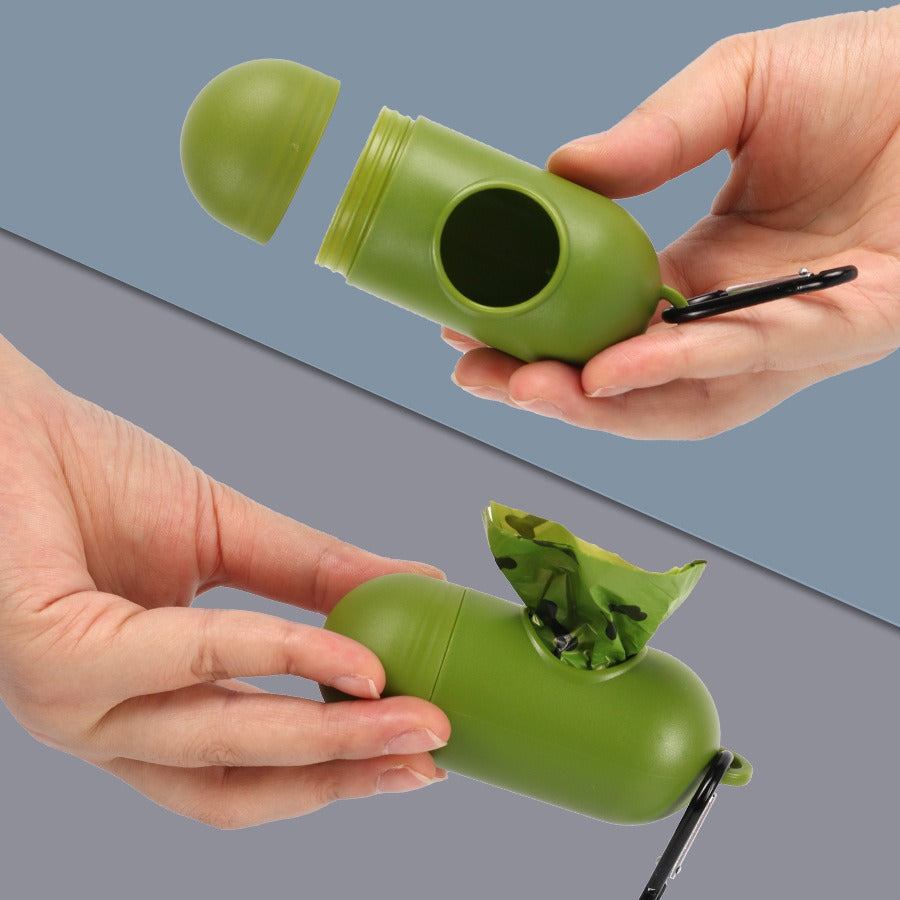 Biodegradable Dog Poop Bags with Bone Print