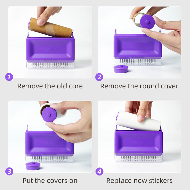 Self-Cleaning Automatic Hair Removal Comb