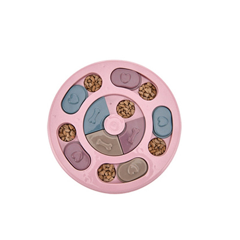 Interactive Slow Feeder Puzzle Bowl for Dogs