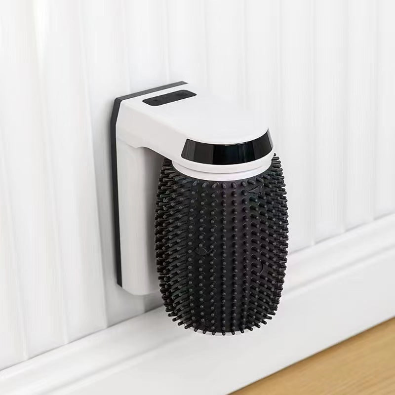 Automatic Corner Cat Massage Brush with Catnip