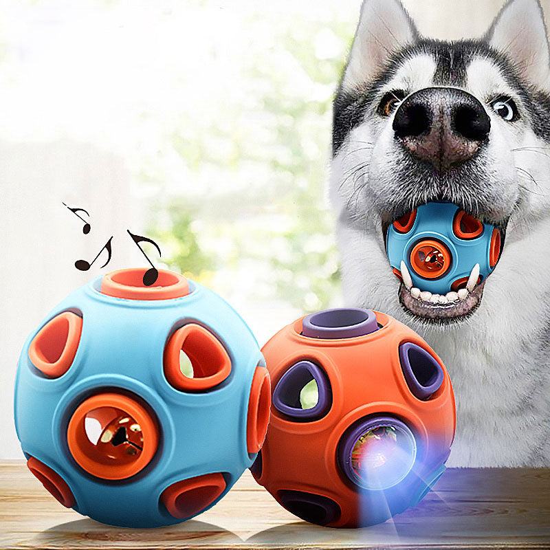 Interactive Rubber Chew Ball for Dogs