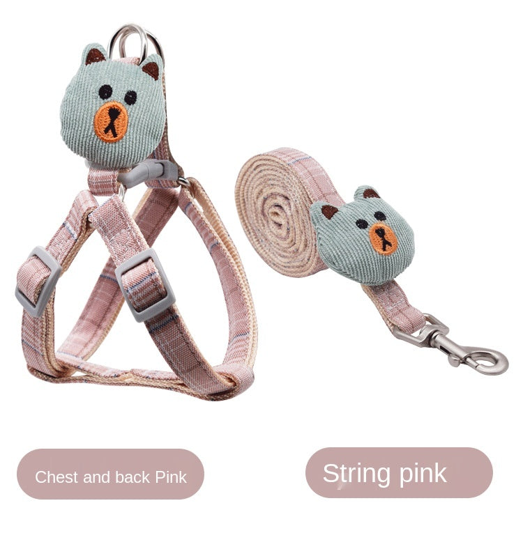 Adjustable Cotton Rope Leash for Dogs