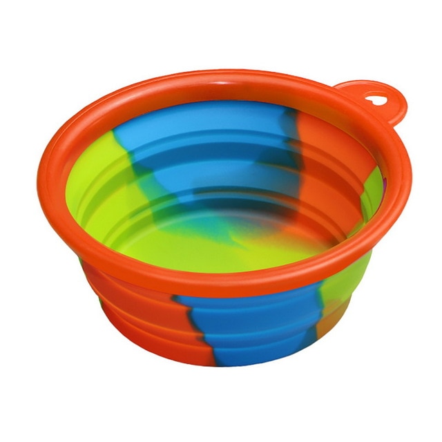 Collapsible Silicone Travel Bowl for Dogs