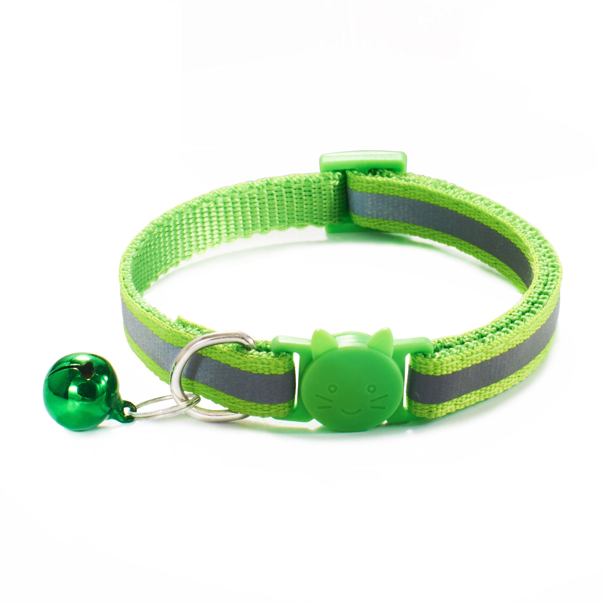Reflective Breakaway Cat Collar with Bell