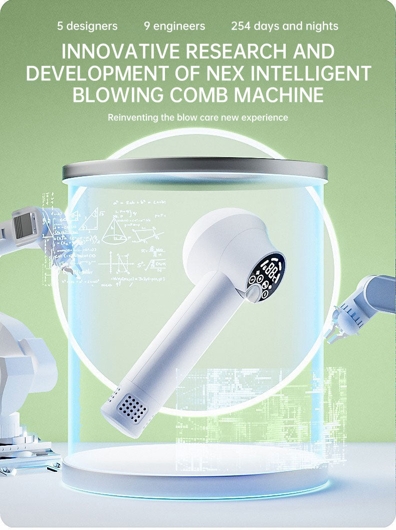 Smart Pet Hair Dryer &amp; Brush