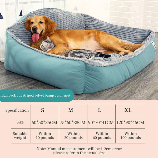 Winter Warm Sofa Bed for Large Dogs