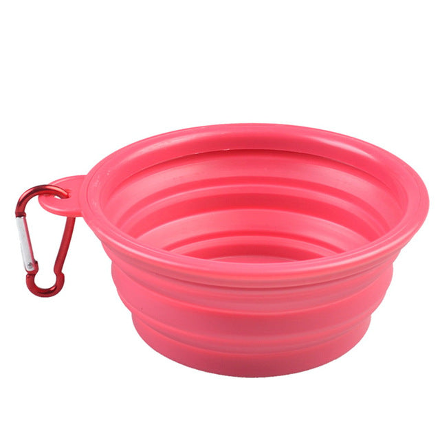 Collapsible Silicone Travel Bowl for Dogs