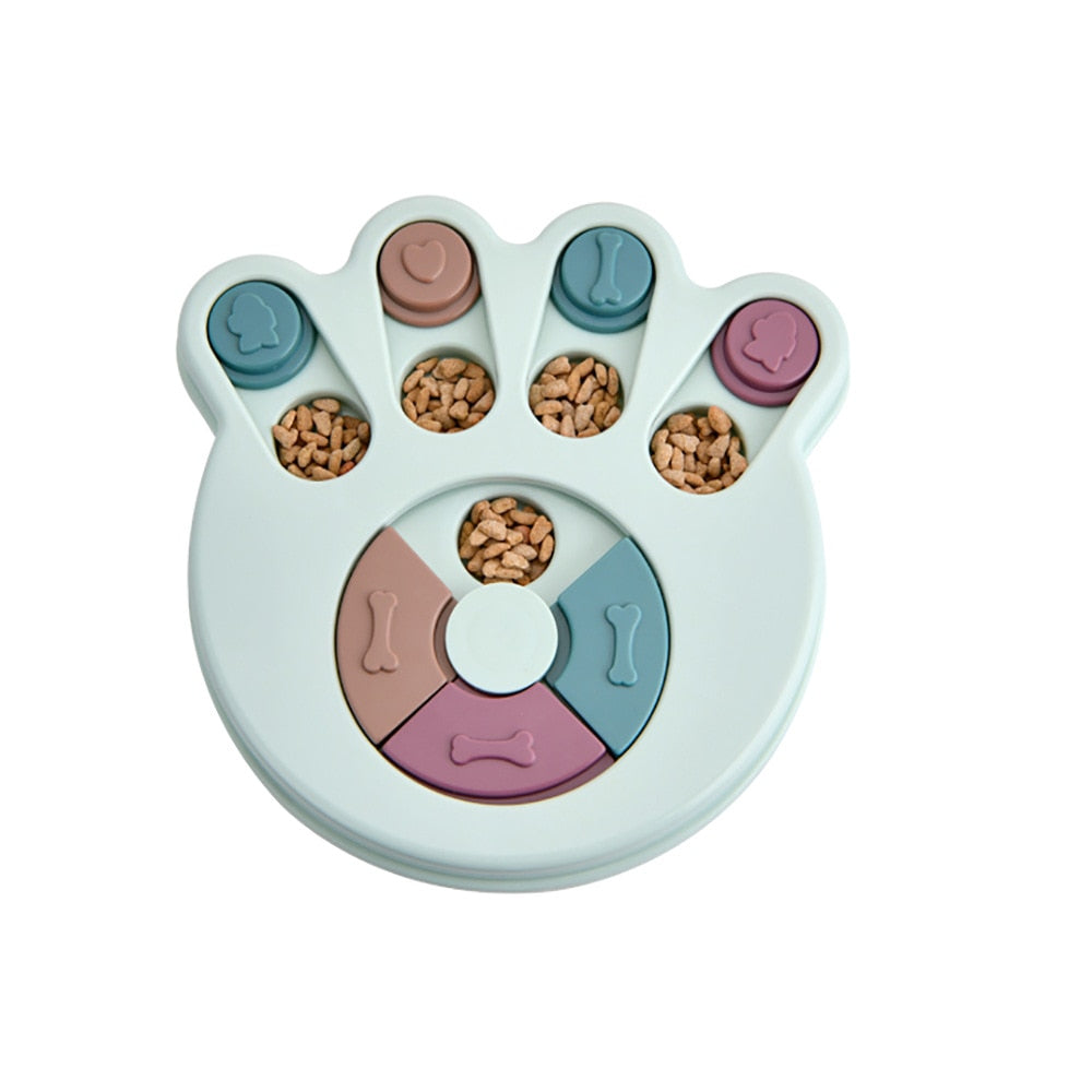 Interactive Slow Feeder Puzzle Bowl for Dogs