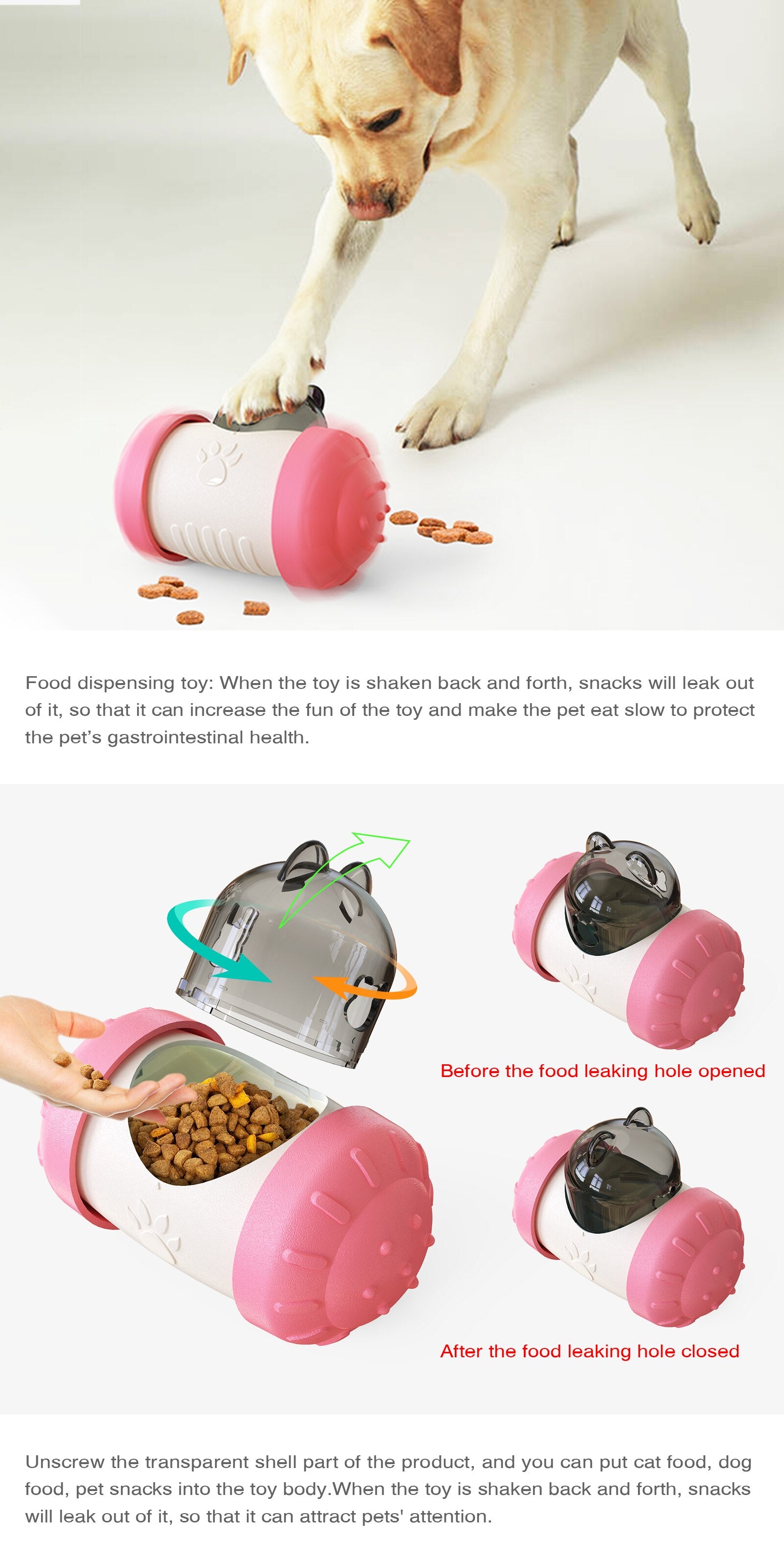 Interactive Swing Car Toy for Pets