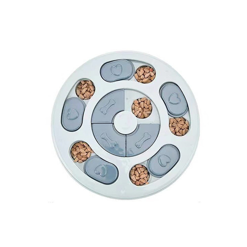 Interactive Slow Feeder Puzzle Bowl for Dogs