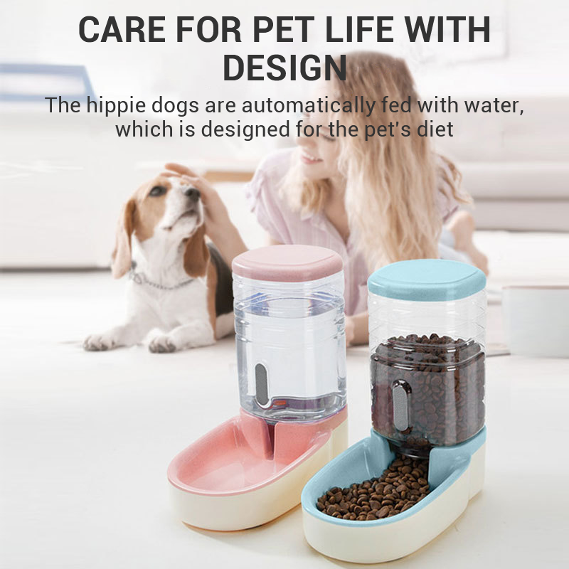 Automatic Pet Water Dispenser & Feeder for Dogs and Cats