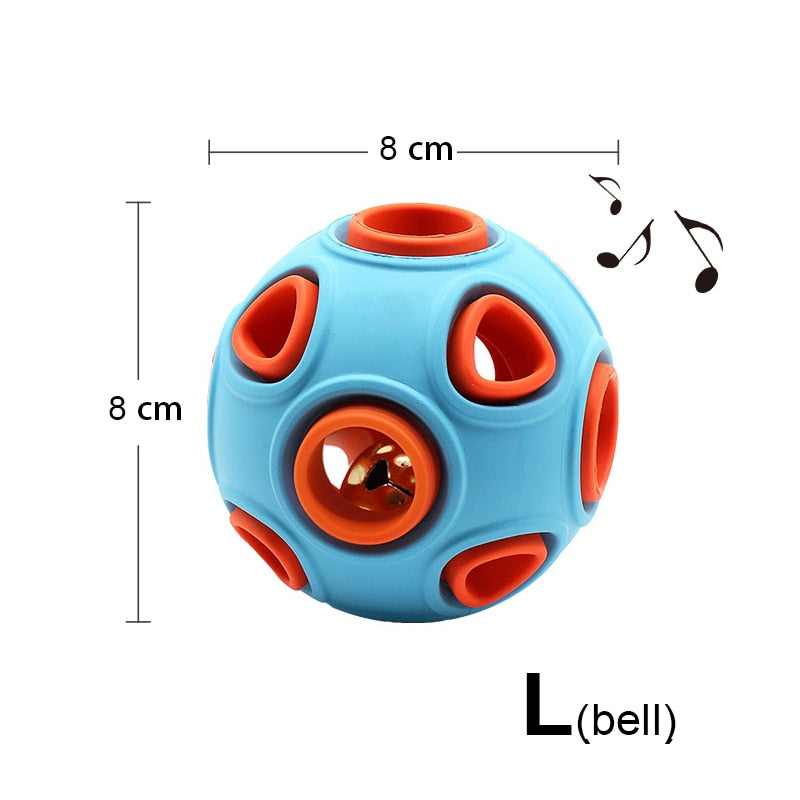 Interactive Rubber Chew Ball for Dogs