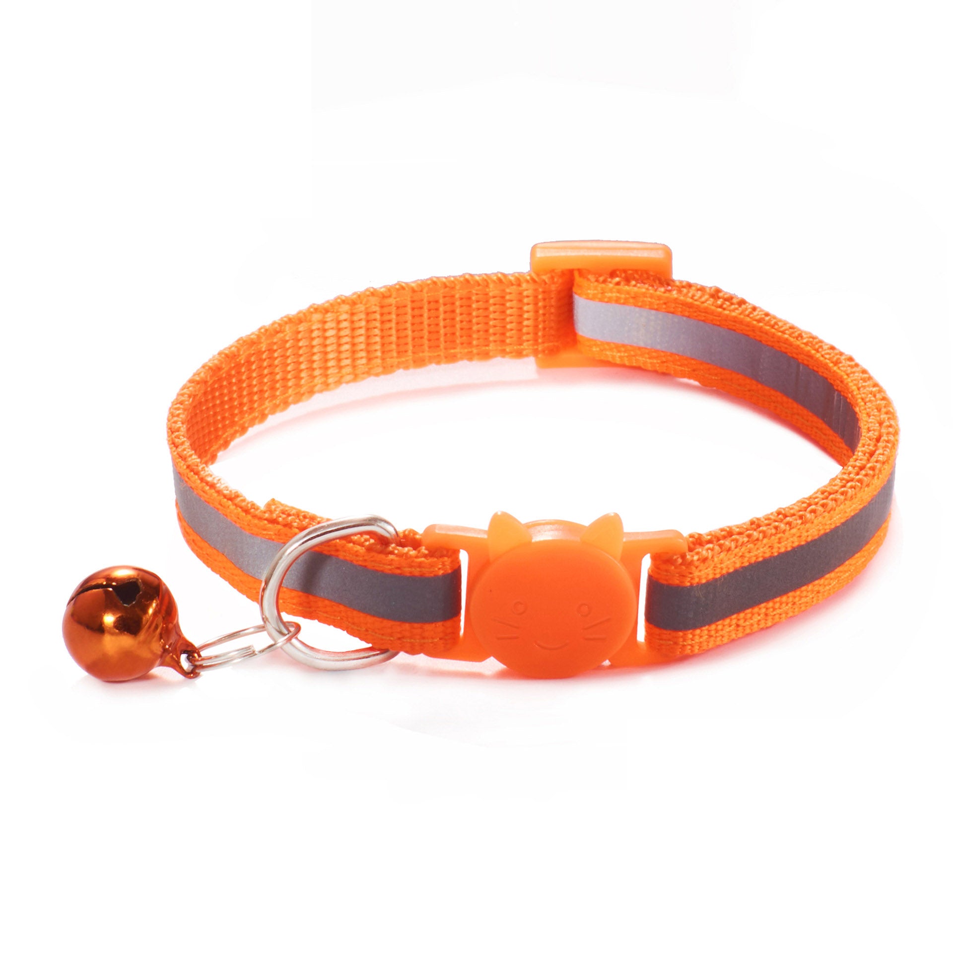Reflective Breakaway Cat Collar with Bell