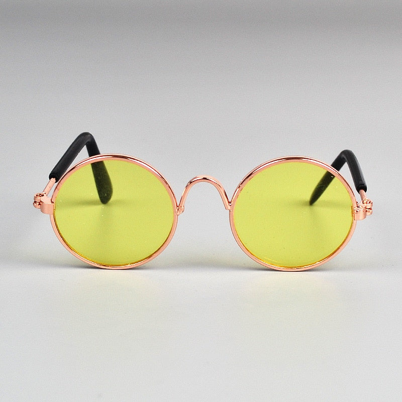 Retro Round Sunglasses for Cats &amp; Small Dogs