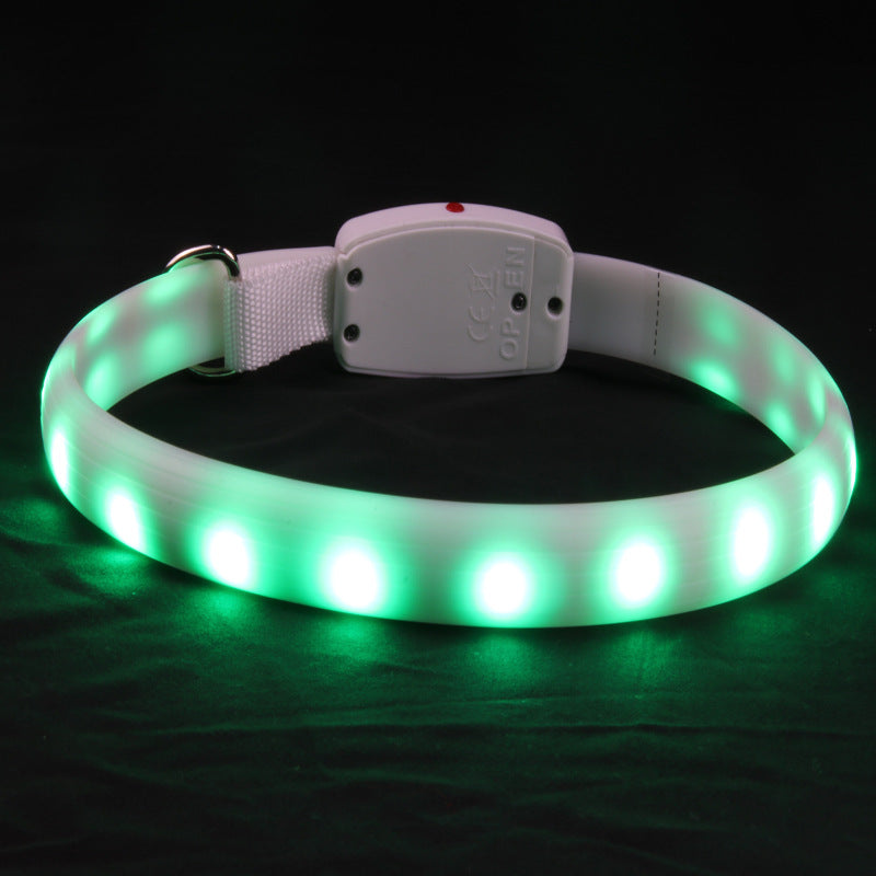 Multi-Color LED Glow Collar - Cut to Fit