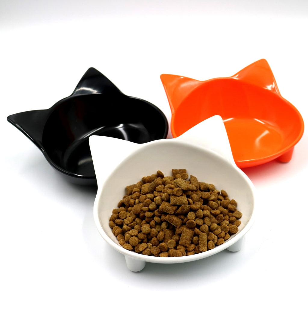 Melamine Cat Bowl - Non-Slip, Multiple Colors