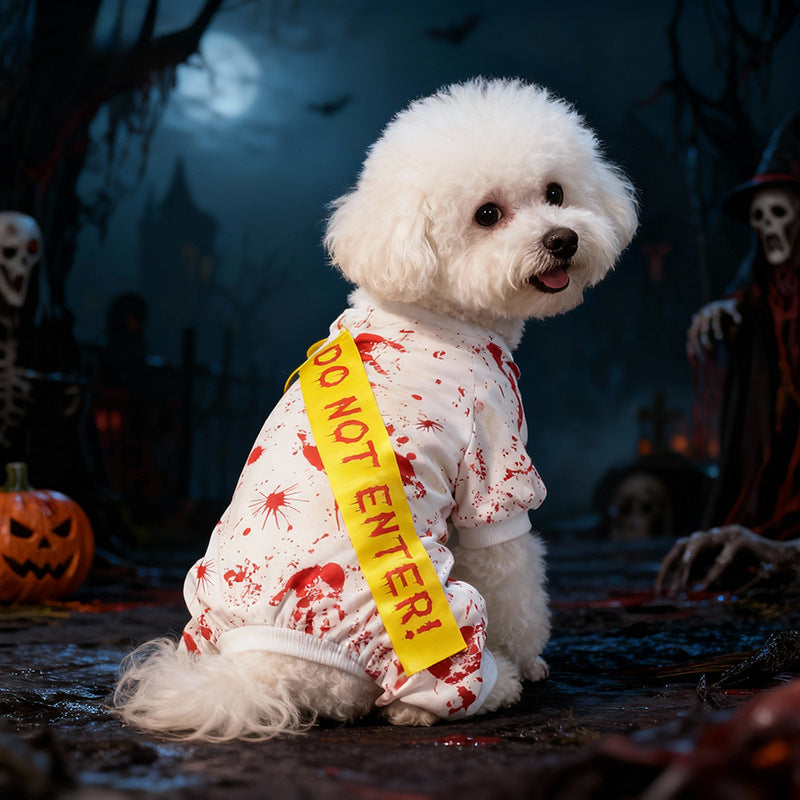 Halloween Bloody Seal Costume for Dogs