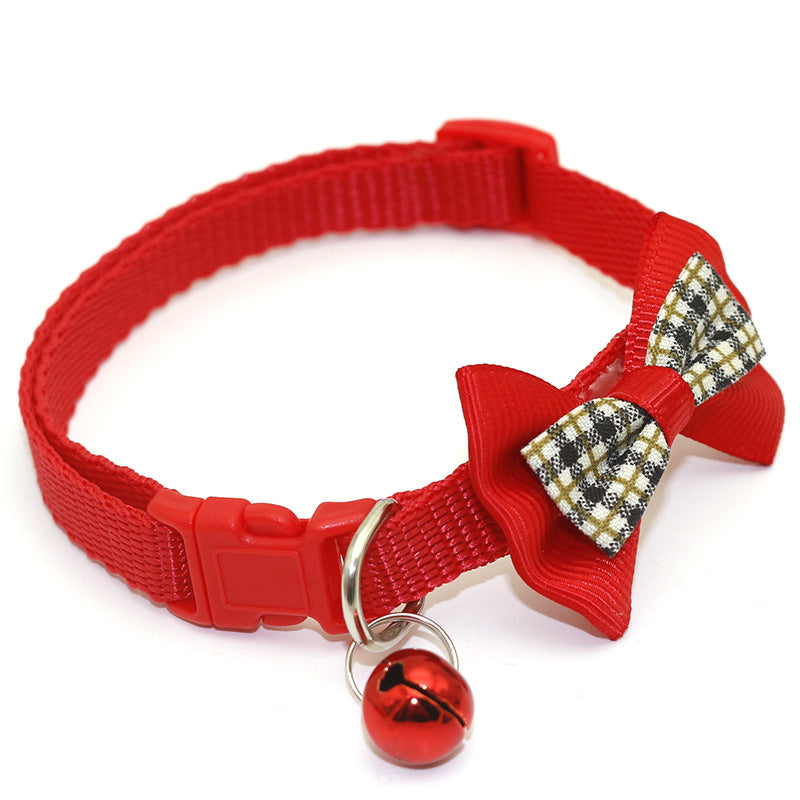 Lattice Bow Collar for Cats &amp; Dogs