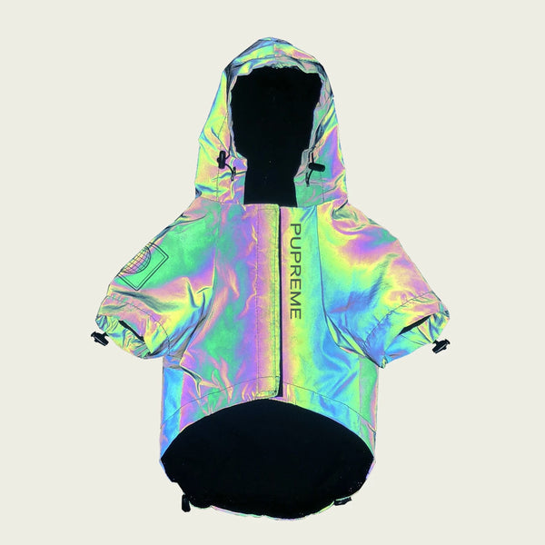 Windproof Reflective Raincoat for Large Dogs