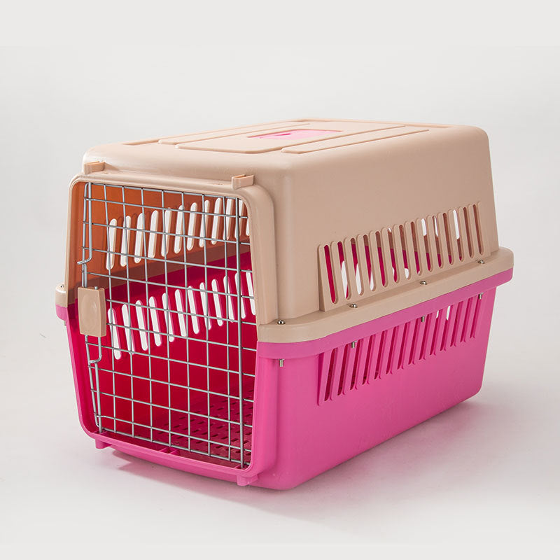 Hard-Shell Pet Travel Carrier - Airline Style Crate