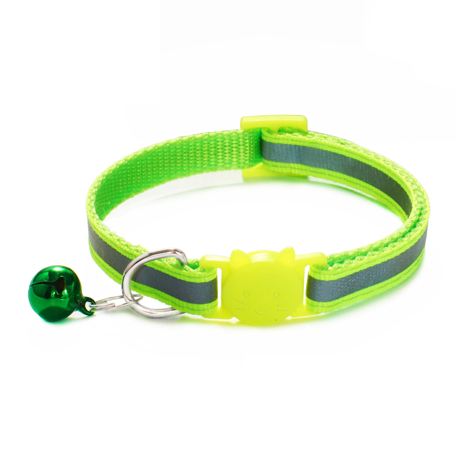 Reflective Breakaway Cat Collar with Bell