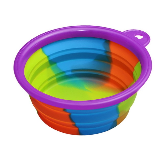 Collapsible Silicone Travel Bowl for Dogs