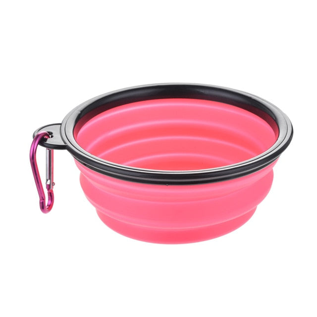 Collapsible Silicone Travel Bowl for Dogs