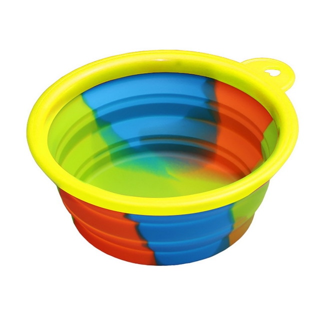 Collapsible Silicone Travel Bowl for Dogs