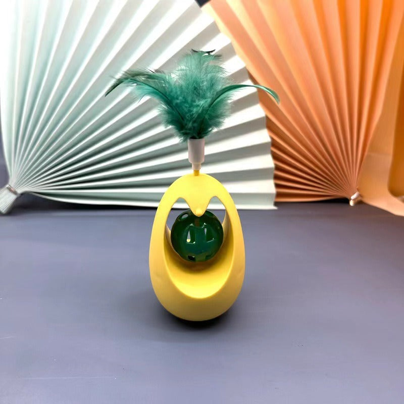 Catnip Chew Ball Teaser Toy for Dental Health
