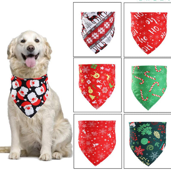 Christmas Bandana Bib for Pets