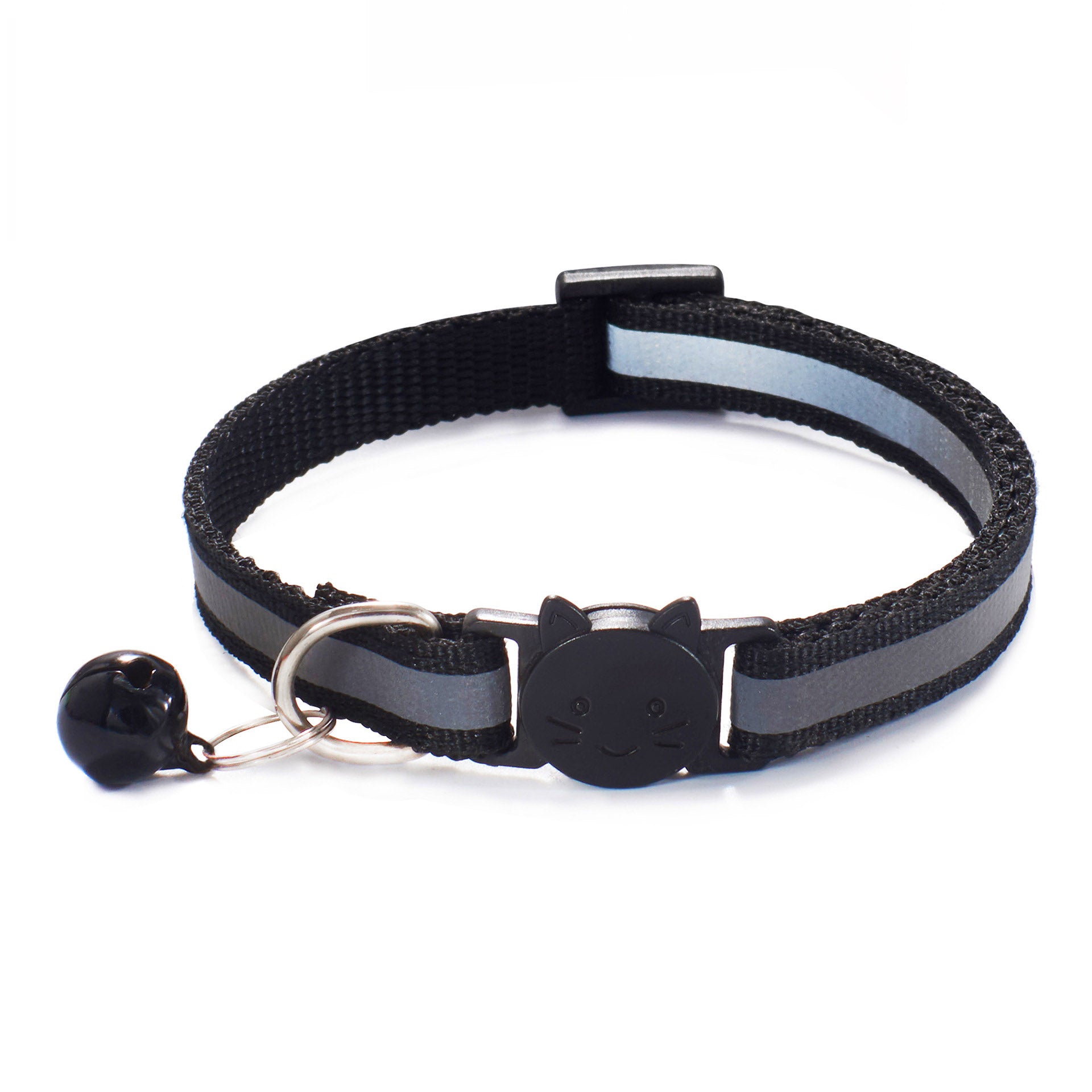 Reflective Breakaway Cat Collar with Bell