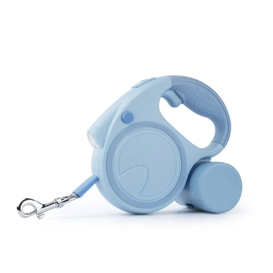 Retractable Dog Leash with Flashlight
