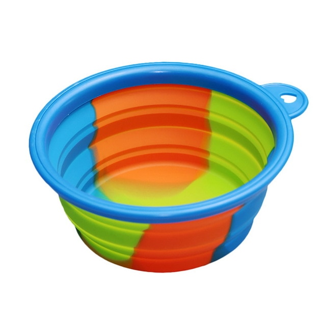 Collapsible Silicone Travel Bowl for Dogs